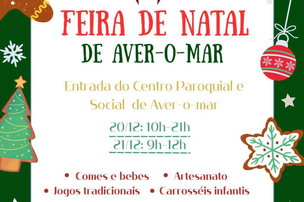 Junta de Aver-o-Mar Promove Feira de Natal