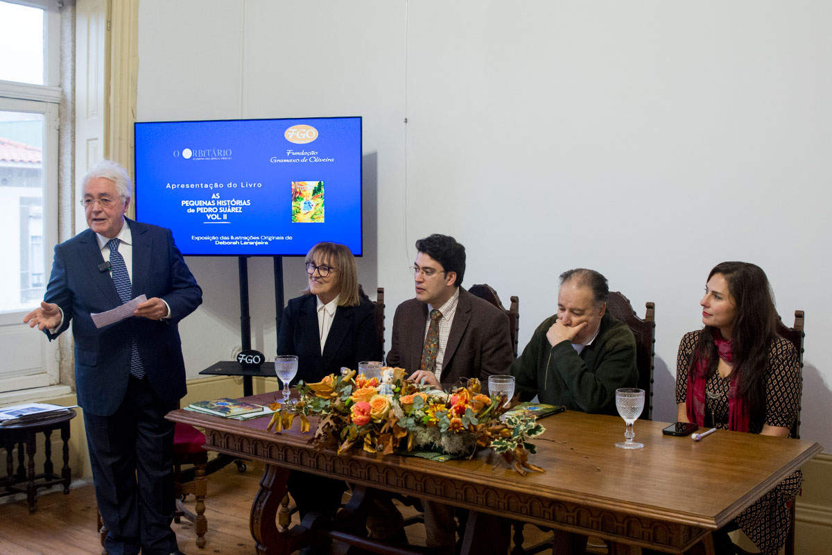 Fundação Gramaxo de Oliveira convida Pedro Suárez