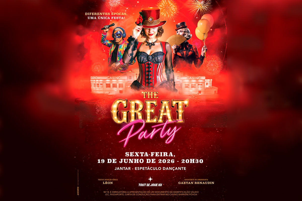 Casino da Póvoa Apresenta The Great Party