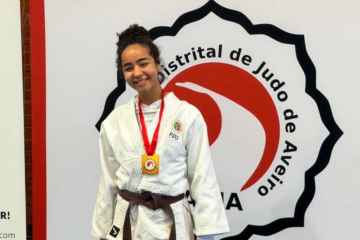 Juno Rodrigues no mais alto lugar do pódio em Aveiro