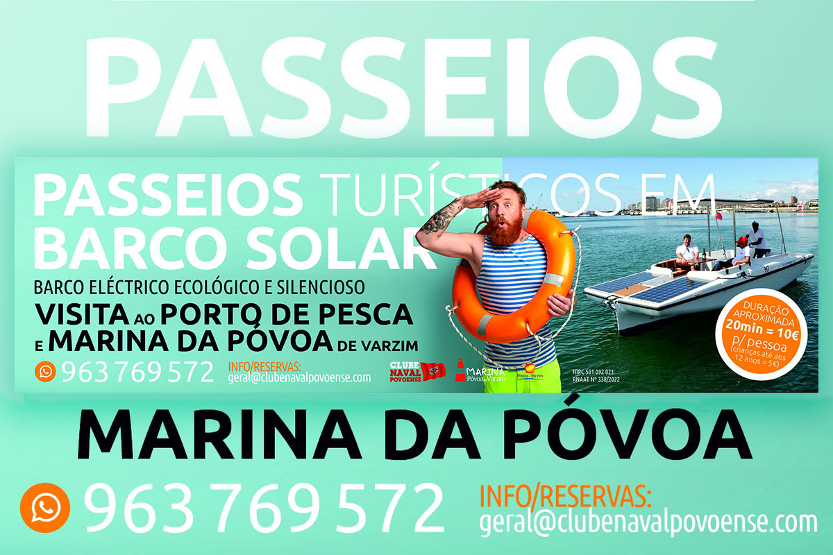 Naval Povoense Promove Passeios Turísticos em Barco Solar