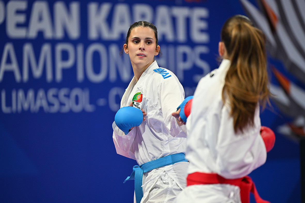Marta Eça com o Campeonato da Europa de Karaté a seus Pés