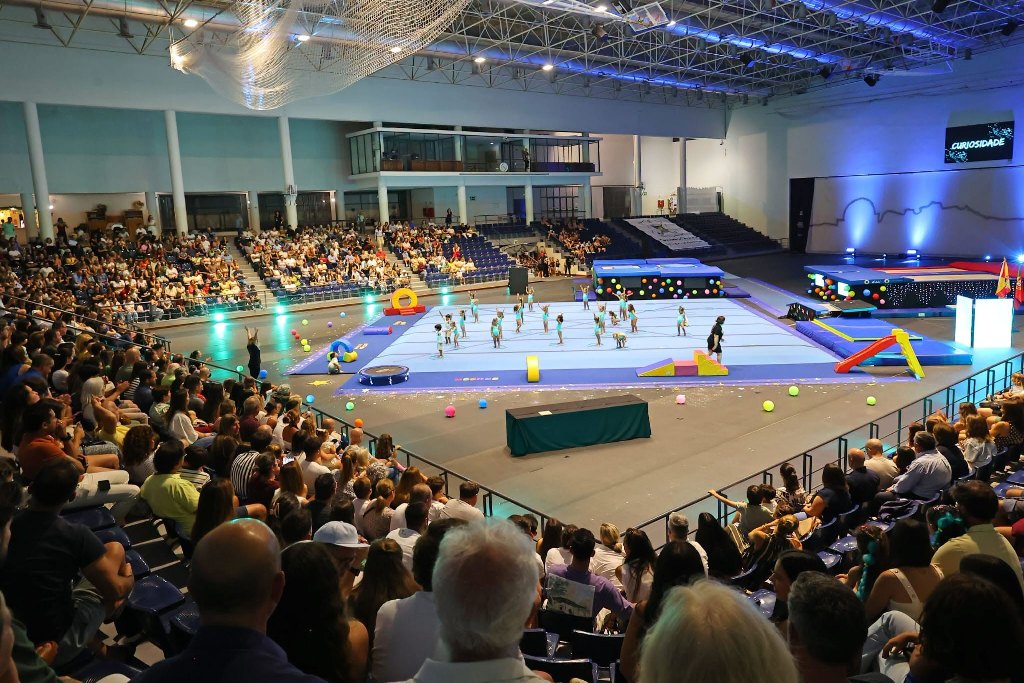 Ginásio Promoveu Gala de Ginástica “Voamos Juntos”