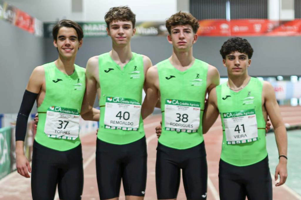 Atlético da Póvoa subiu ao Pódio dos Nacionais de Atletismo