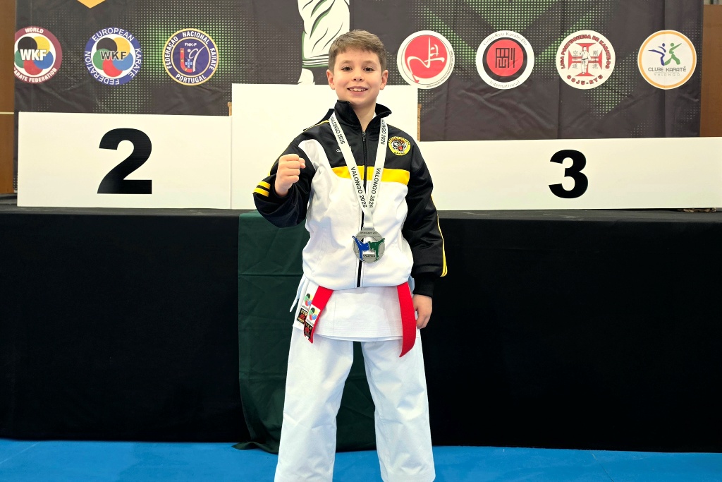 João Costa foi Vice-Campeão no Open Karaté Kids