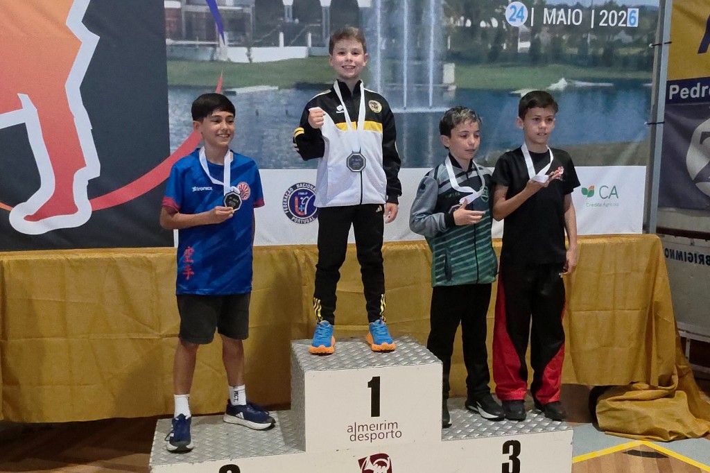 João Costa é Medalha de Ouro na Taça Karaté Cidade de Almeirim