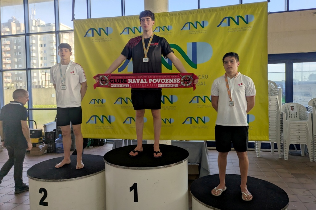 Natação do Naval Povoense Brilhou nos Regionais da ANNP