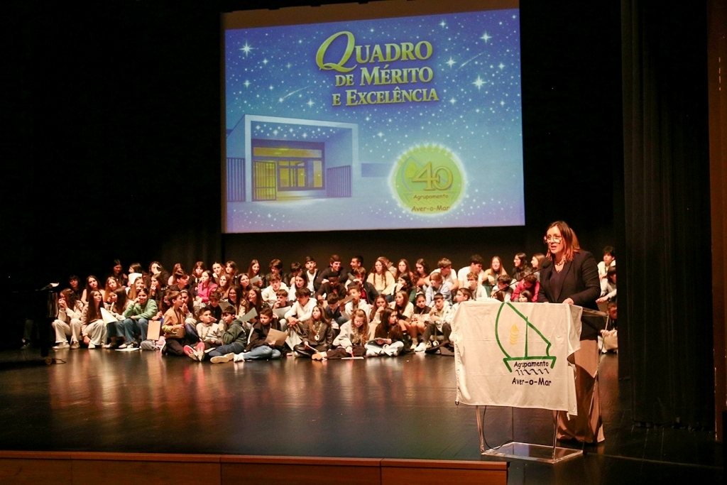 Agrupamento de Escolas de Aver-o-Mar com Alunos de Excelência