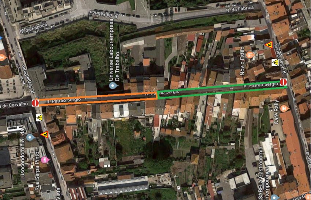 Requalificação da Rua Patrão Sérgio Obriga a Cortes Temporários em Ruas Vizinhas