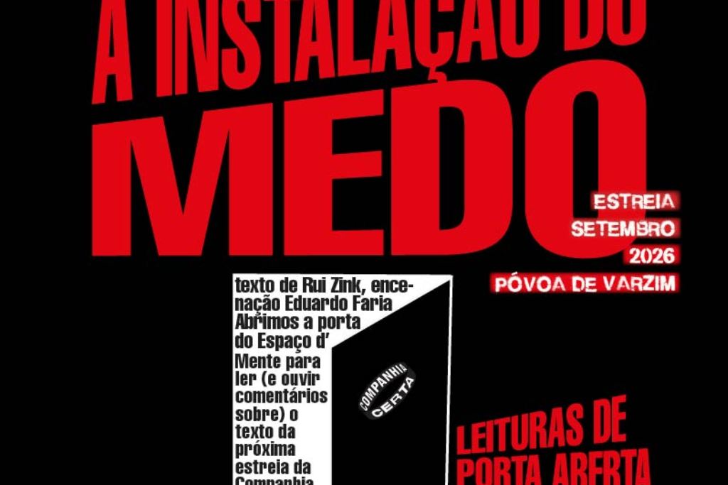 Leitura de porta aberta da “Instalação do Medo” no espaço d’Mente