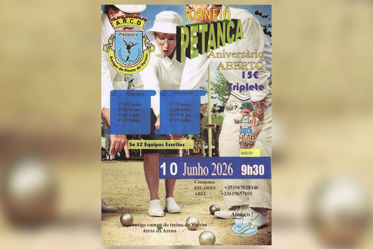 A.R.C.D. Promove Torneio de Petanca