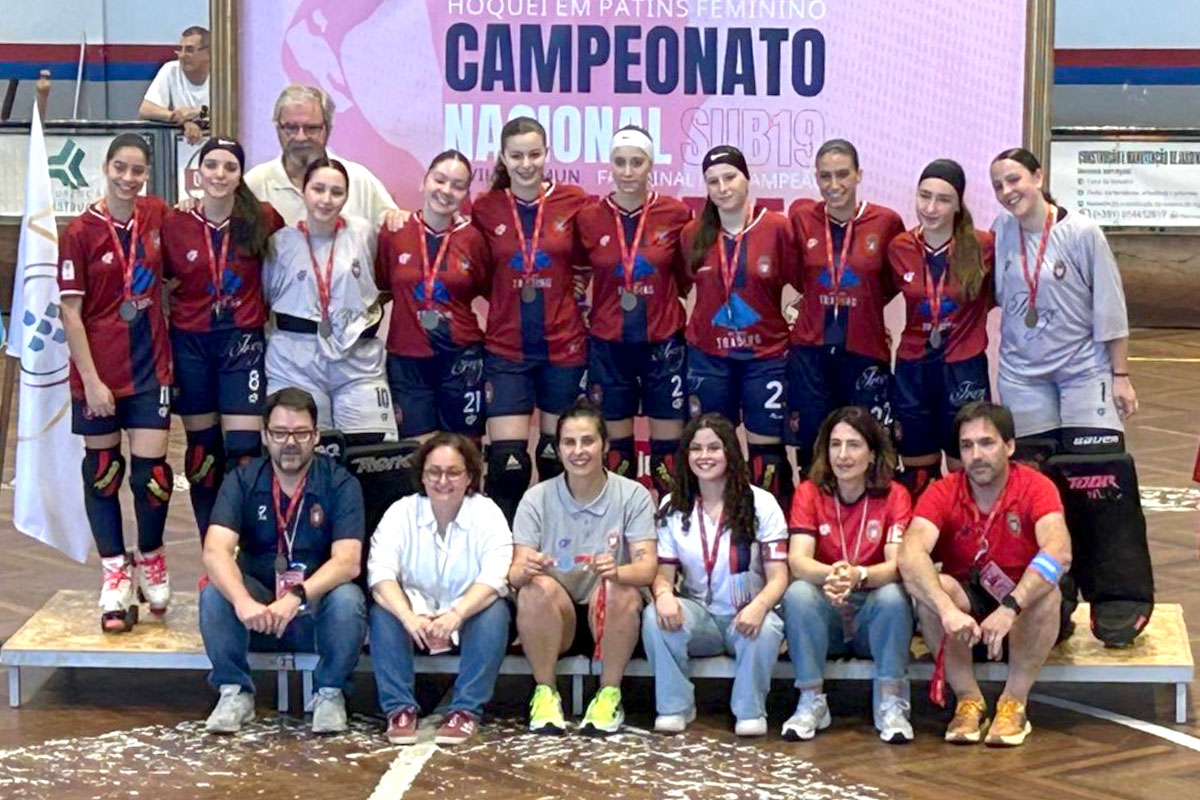 Poveiras são Vice-campeãs de Hóquei de Sub19