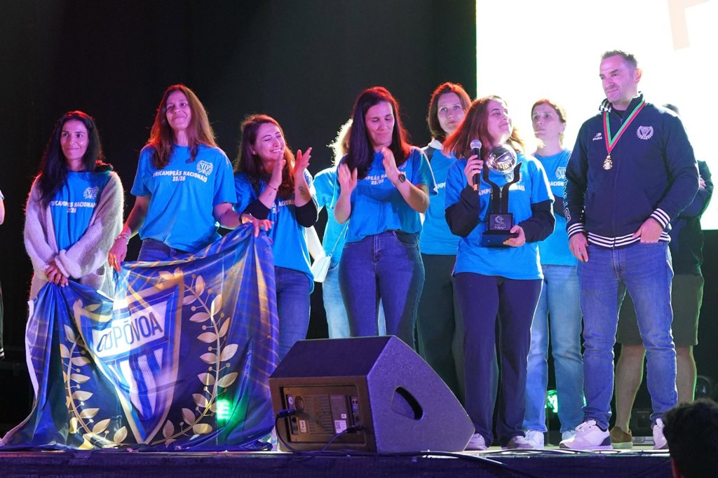 Campeões do Desportivo da Póvoa Homenageados nos Dias no Parque