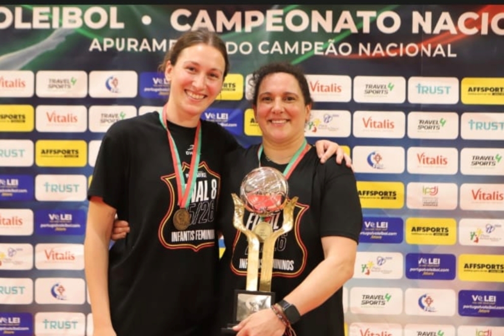 Poveira Tita Lima sagrou-se campeã nacional de voleibol