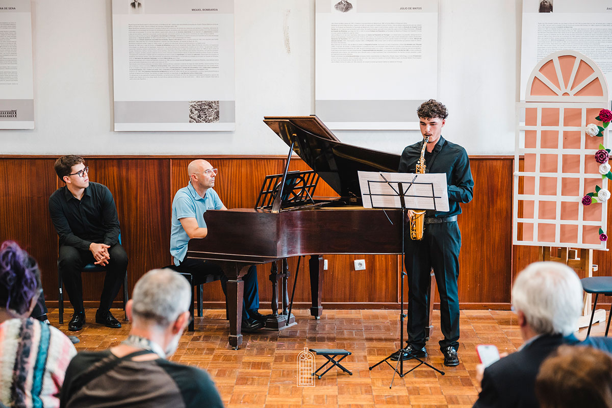 Recital de Piano por alunos da EMPV no Hospital Conde de Ferreira
