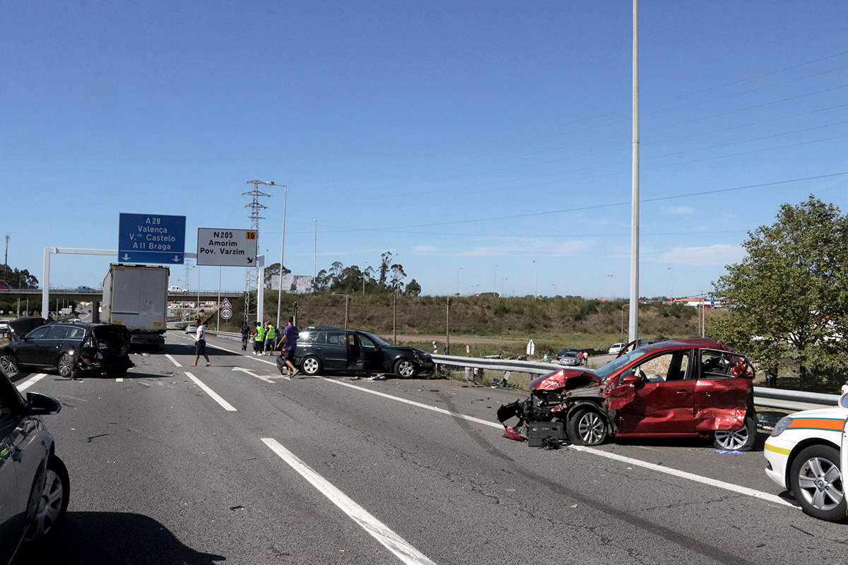 Acidente na A28