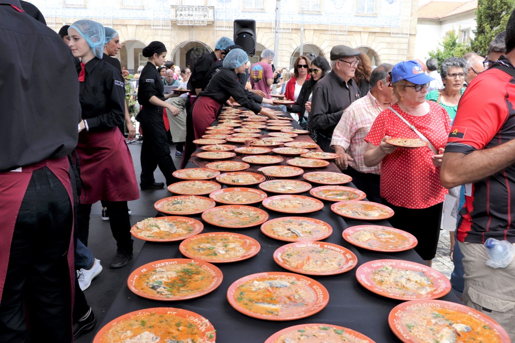 Recordada Conquista do Maior Arroz de Sardinha do Mundo