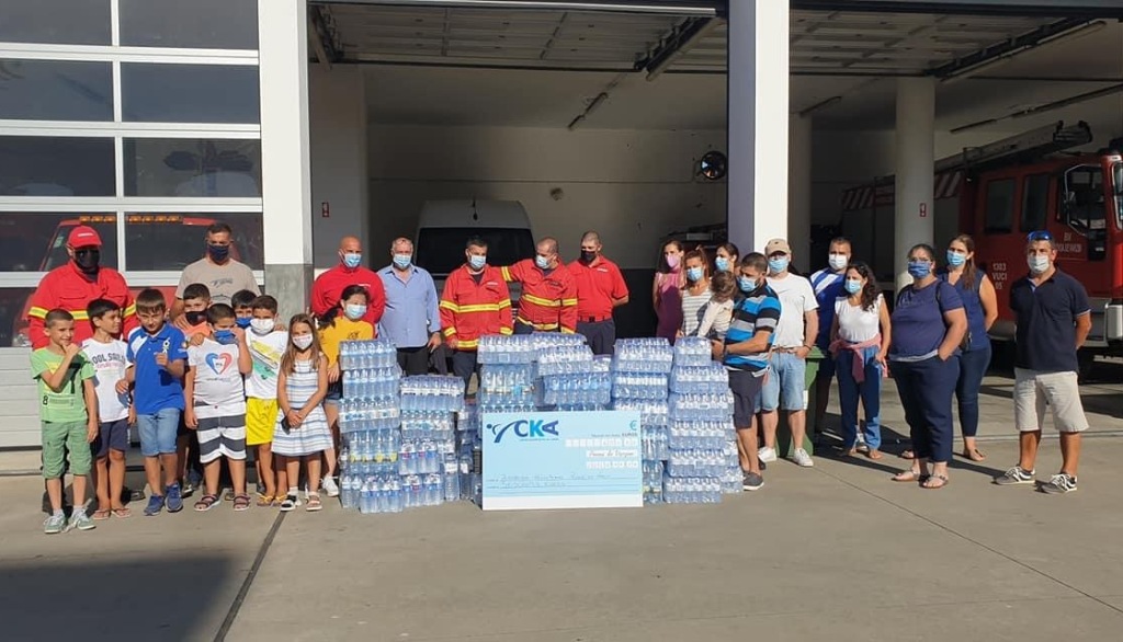 Acção Solidária do CKA para Ajudar os Bombeiros