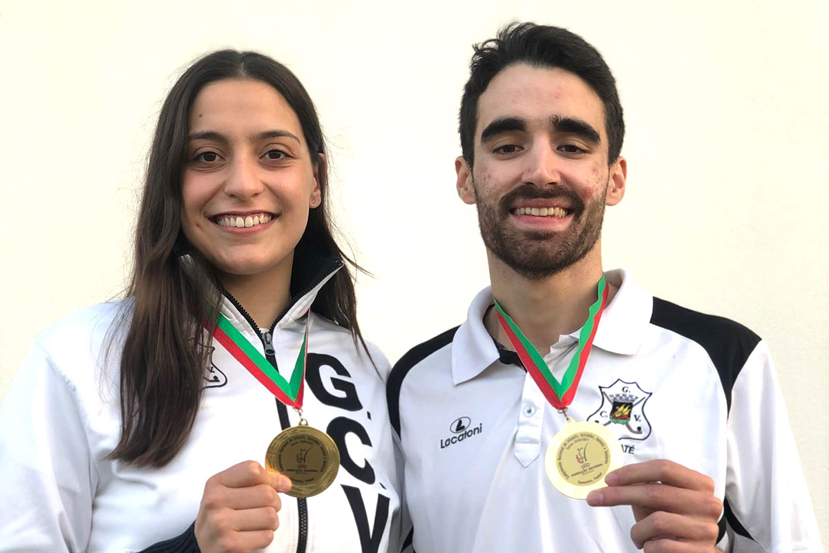 GCV: Joaquim Mendes e Rita Oliveira Campeões de Karaté