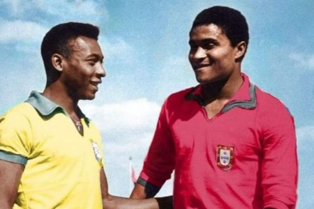 Pelé Encontrou Eusébio na Eternidade