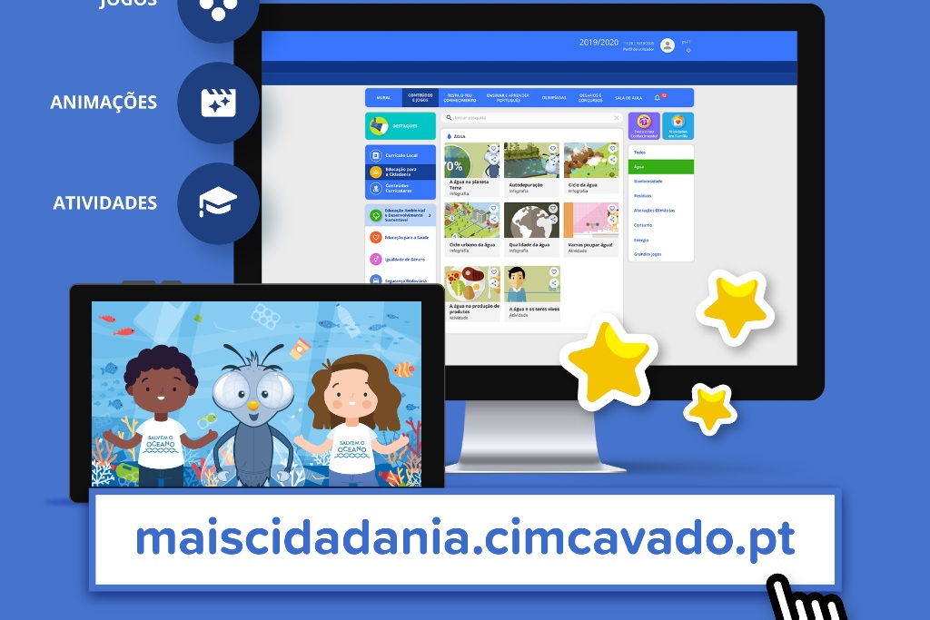 Município de promove Plataformas Interativas de Aprendizagem