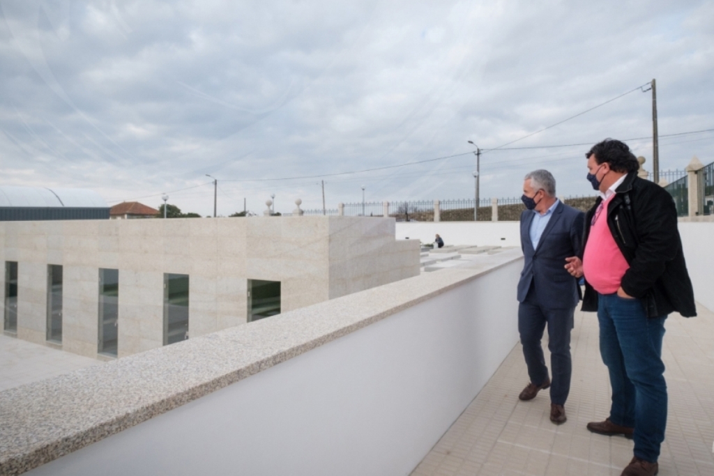 Obras de Ampliação do Cemitério de Terroso Recebem Visita