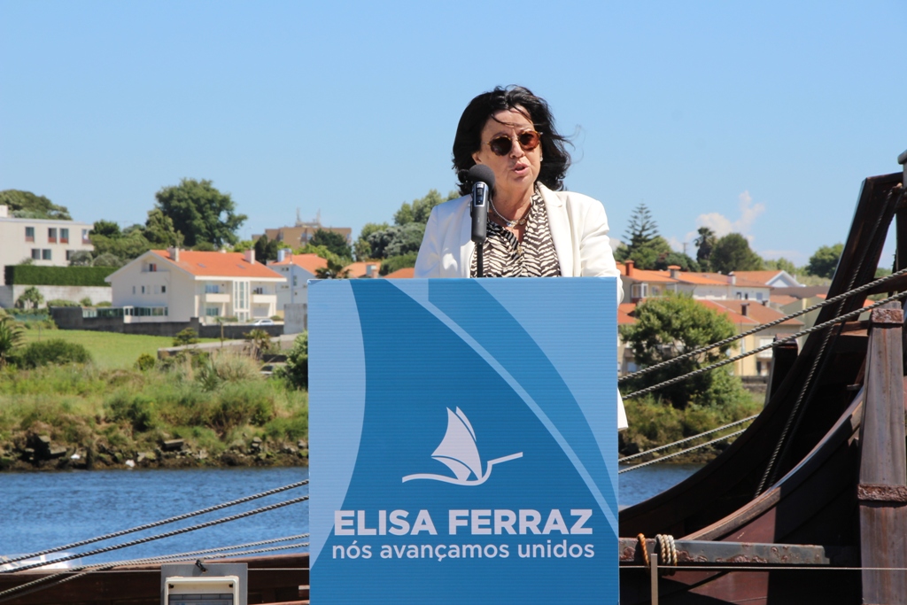 Elisa Ferraz Diz que Vila do Conde Estará Sempre em Primeiro