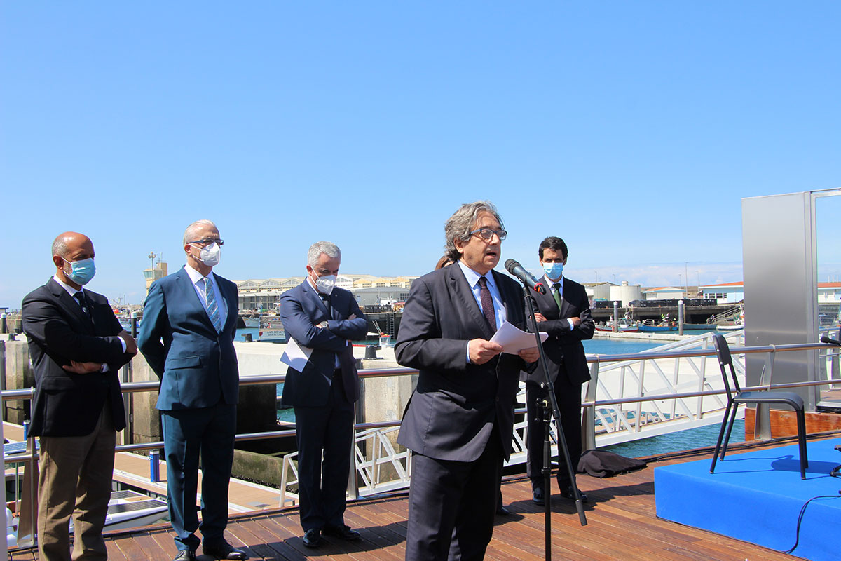 Ministro do Mar e Presidente da Câmara Inauguram Marina Norte