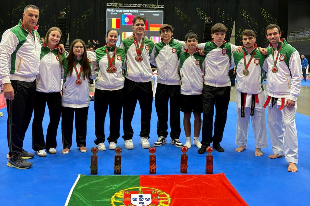 Atletas do CKA Medalhados no Europeu de Karaté Shotokan