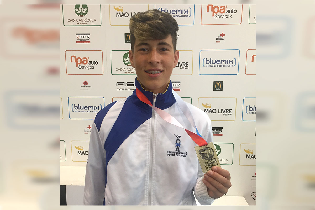 CKA: Luciano Novo convocado para o Europeu de Karate