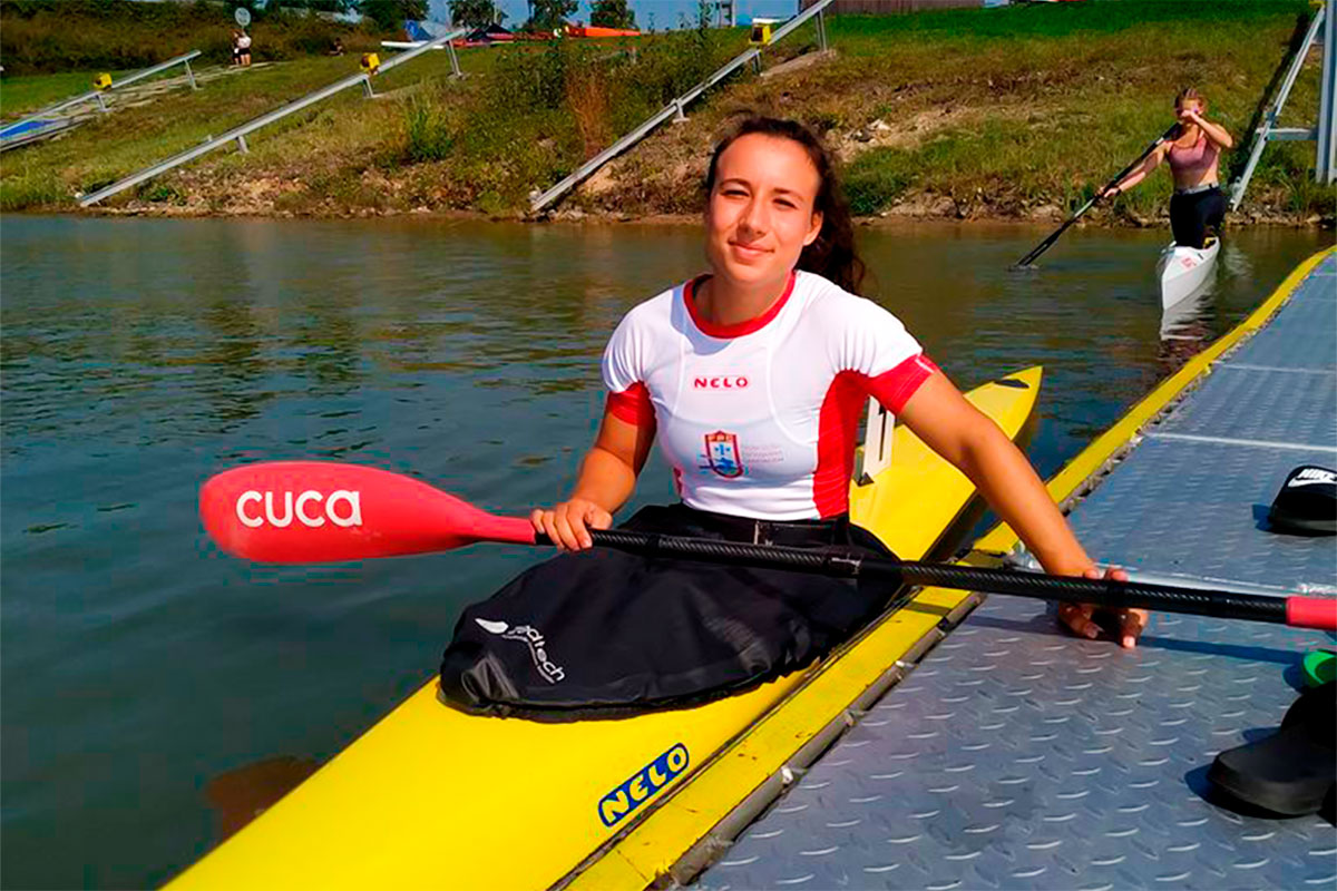 Canoístas do Fluvial no Olympic Hopes Regata Prometem