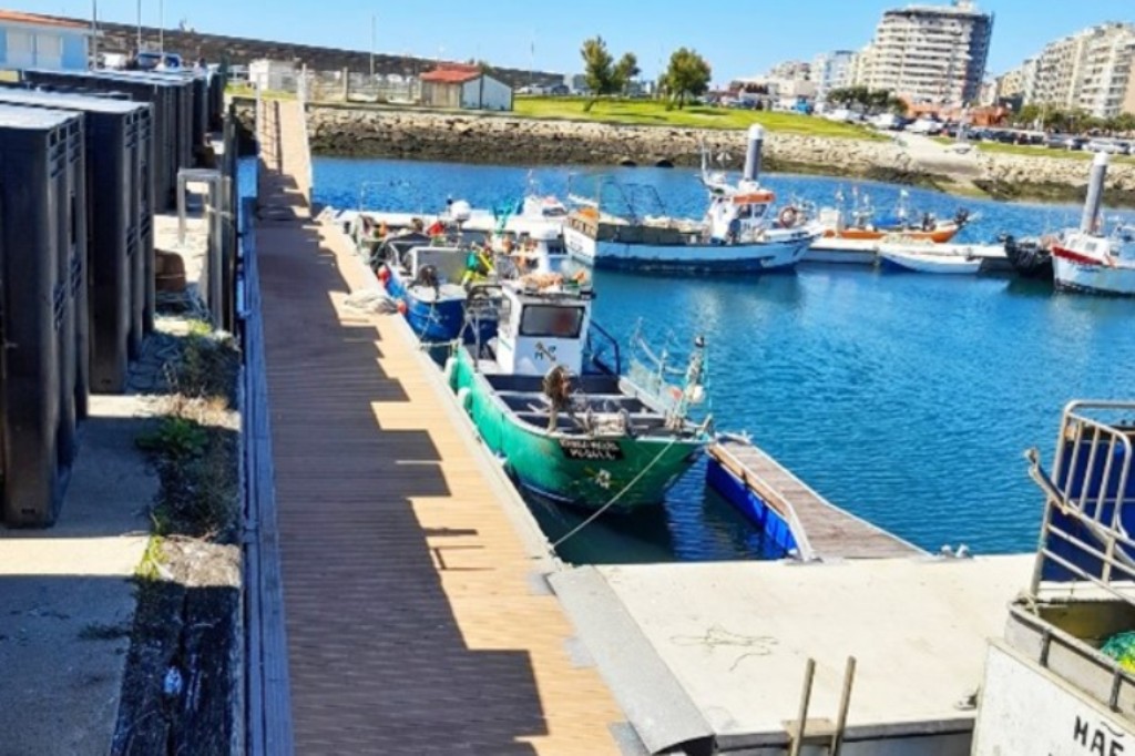 Docapesca: Passadiço e Ponte de Acesso ao Cais Flutuantes